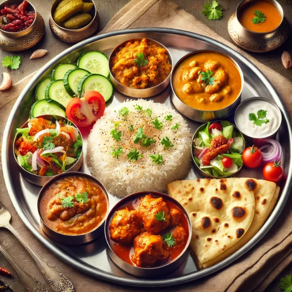 Chicken Thali
